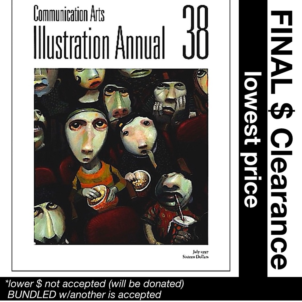 Communication Arts Illustration Annual 38; Design, Advertising, Photography, etc
